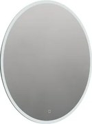Okrúhle zrkadlo 80 cm s LED osvetlením, topná fólia, senzor s nastaviteľnou teplotou 2700-6500K, IP44 ZIL80KLEDP