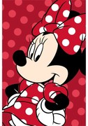 Jerry Fabrics Detská Deka Minnie Red, 100 x 150 cm