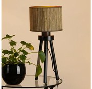 Brilagi - Stolná lampa BOSTON ROLLER 1xE27/15W/230V hnedá/zlatá