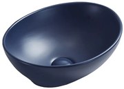 Mexen Elza, umývadlo na dosku 40x34 cm, tmavo modrá matná, 21014042