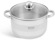 WELLHOX Nerezový hrniec s pokrievkou Ø 24 cm, 6.1 l