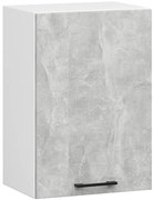 Horná kuchynská skrinka OLIWIA W50 H580 biela / betón