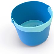Vedierko so sitkom Bucki, modré/svetlomodré držadlo