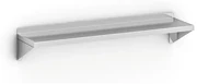 Nástenná nerezová polica, 1200 x 300 mm