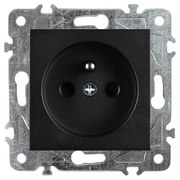 Elhard Zásuvka Royal, čierna YK2100B