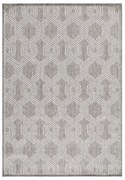 Ayyildiz, Kusový koberec Aruba 4904 grey – na von aj na doma, 60x100, šedá, chodba / predsieň