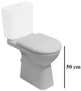 Jika Deep wc kombi, pouze mísa spodný odpad h8236170000001 2361.7.000.000.1