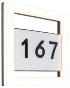 LED Domové číslo ALICE LED/13W/230V IP44 3000K antracit