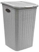STEFANPLAST Kôš na bielizeň Elegance 50 l, šedý