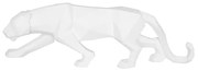 Matne biela soška PT LIVING Origami Panther