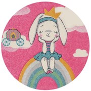 Koberec Pastel Kids 1.2/1.2 L9RVR ružová