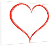 Obraz srdca (90x60 cm)