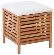 Taburet Naturel Home 45x50x45 cm orech mat HOMETAB