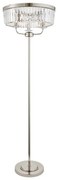 Endon 108103 - Stojacia lampa CHESTERFIELD 3xE14/6W/230V lesklý chróm