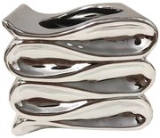 Kvetináč YS44172S Electroplating Effect 14x12x11,5 Silver