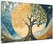 Obraz – Strom života v mesiaci (90x60 cm)
