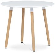 Autronic BONTEC Jedálenský stôl 90x90cm, mdf DT-306 WT Farba: Biela