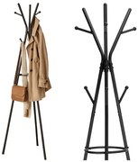 Stojanový vešiak ERIS čierny