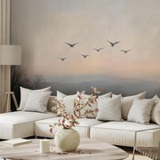 Fototapeta - Kŕdeľ vtákov (147x102 cm)