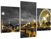 Obraz ruského kolesa za šera (90x60 cm)