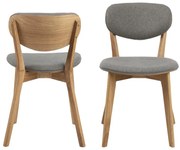 Jedálenská stolička Minsk svetlo šedá