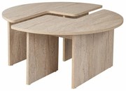 Konferenčný stolík Moira Travertine