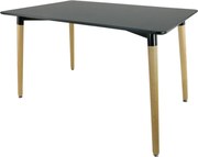 CH Jedálenský stôl Tessa - čierna