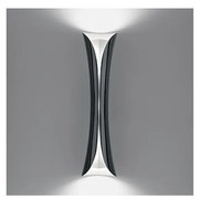 Artemide 1373010A - Nástenné svietidlo CADMO 2xGU10/10W/230V čierna