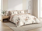 Obojstranné obliečky DUO SENSE SOFIRA krémové + obliečka na vankúšik 40x50 cm ZDARMA Rozmer obliečky: 70 x 90 cm | 140 x 200 cm