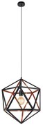 Eglo 43349 - Luster na lanku EMBLETON 1 1xE27/60W/230V