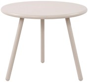 Konferenčný stolík Berea - v40 x Ø50 cm - Svetlo sivá