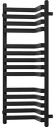Mexen Loop, kúpeľňový radiátor 1000 x 375 mm, 572 W, čierna, W129-1000-350-00-70