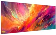 Obraz - Dynamická abstrakcia (120x50 cm)