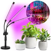 Kobi LED Stmievateľná stolná lampa na pestovanie rastlín VITARO 3xLED/10W/230V čierna KDSN00000084