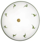 Kolarz 731.U14.4.100-Stropné svietidlo NONNA 4xE27/60W/230V pr.54 cm zelená/mosadz