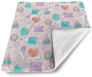 Sablio Deka pre bábätko Hrkálka a čiapočky - 80x100 cm