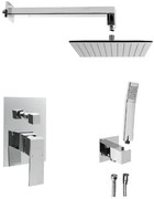 Sapho Sapho, LATUS podomietková sprchová súprava s pákovou batériou, 2 výstupy, chróm, 1102-42-01