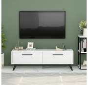 TV stolík/skrinka Mesa (biela) . Vlastná spoľahlivá doprava až k Vám domov. 1102352