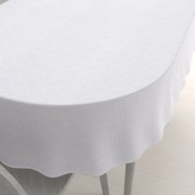 Biante Teflónový oválny obrus Milano TF-094 - biely 50x100 cm