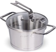 Lamart LT1272 kastról s pokrievkou Conic pr. 16 x v. 9 cm, pr. 16 cm