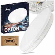 BERGE Prisadený LED stropný panel 12W 860lm okrúhly SZ