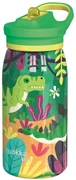Nerezová termofľaša s náustkom Pop Kids Dinosaurus Jungle 445 ml