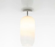 Stropné svietidlo Artemide Gople biela, fúkané sklo, E27, 20W, IP20