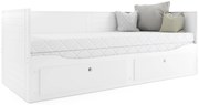 Rozkladacia posteľ HERMES 2 200x80 biela