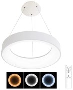 Brilagi - LED Stmievateľný luster na lanku LED/40W/230V 3000-6500K biela + DO BG0266
