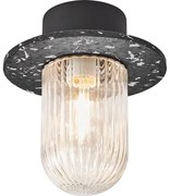 Nordlux - Vonkajšie stropné svietidlo JANUKA 1xE27/60W/230V IP54 čierna
