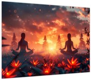 Obraz - Jóga v prírode (70x50 cm)