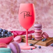 Pohár na víno Víno Pička