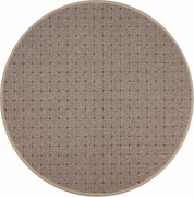 Condor Carpets 400x400 (průměr) kruh cm Kusový koberec Udinese béžový new kruh, béžová, chodba / predsieň