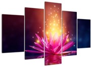 Obraz lekna na vode (150x105 cm)